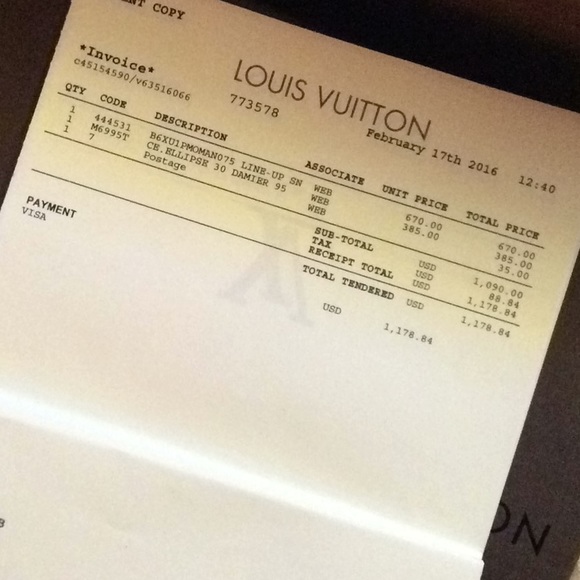 Original NEVER used LV MENS SHOES - Picture 4 of 5